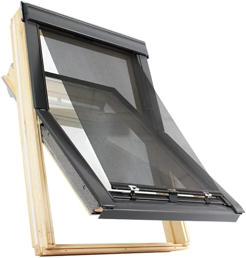 Store extérieur Pare-Soleil Compatible avec fenêtre de Toit Velux - GGL, GHL, GHU, GZL,GGU, GPL, GPU, GTL, GTU (9, C01, C02, 6, C04, CK02, CK04)