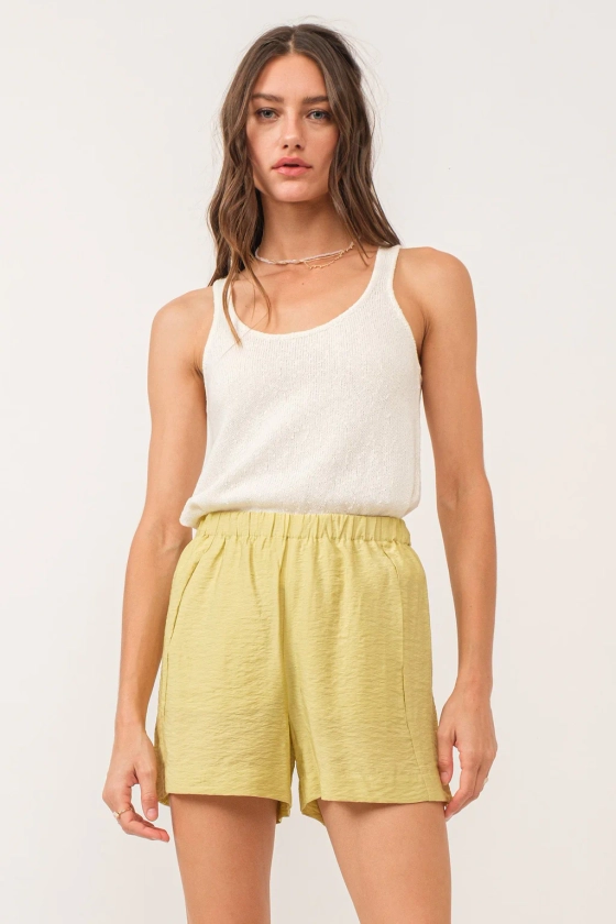 EMERY SCOOP NECK TANK OFF WHITE