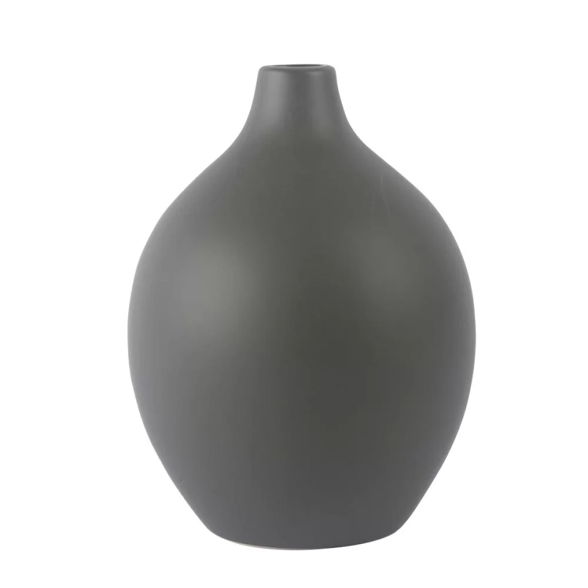 Vaso Alent em ceramica L15xP15xA20 cor preta