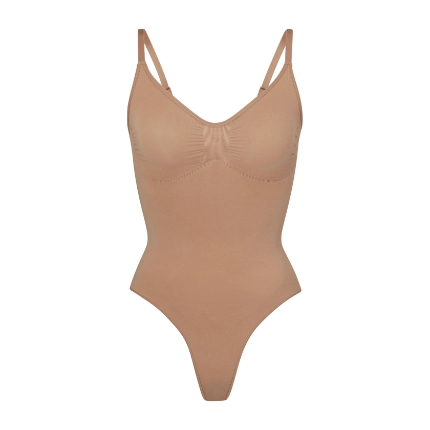 SEAMLESS SCULPT THONG BODYSUIT | SIENNA