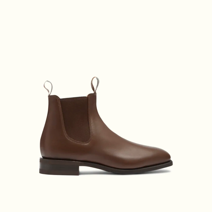 Dark Tan Comfort Craftsman Boots | R.M.Williams Chelsea Boots | R.M.Williams® Australia