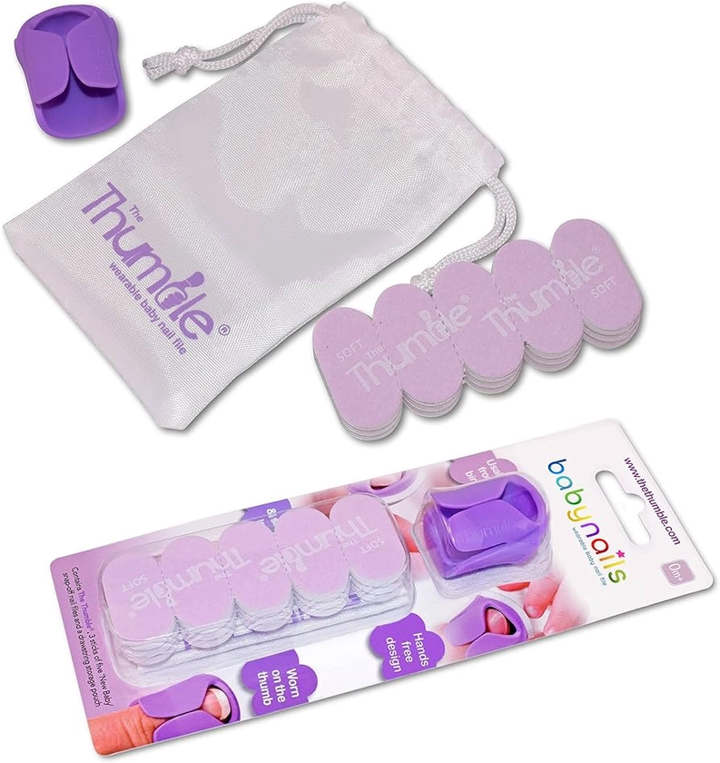 Baby Nails™ - The Wearable Baby Nail File I New Baby Standard Pack - Baby Nail Care Set for Newborn’s (0 Months+)