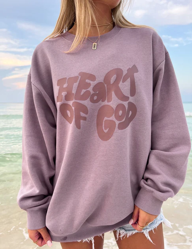 Heart of God Unisex Crewneck