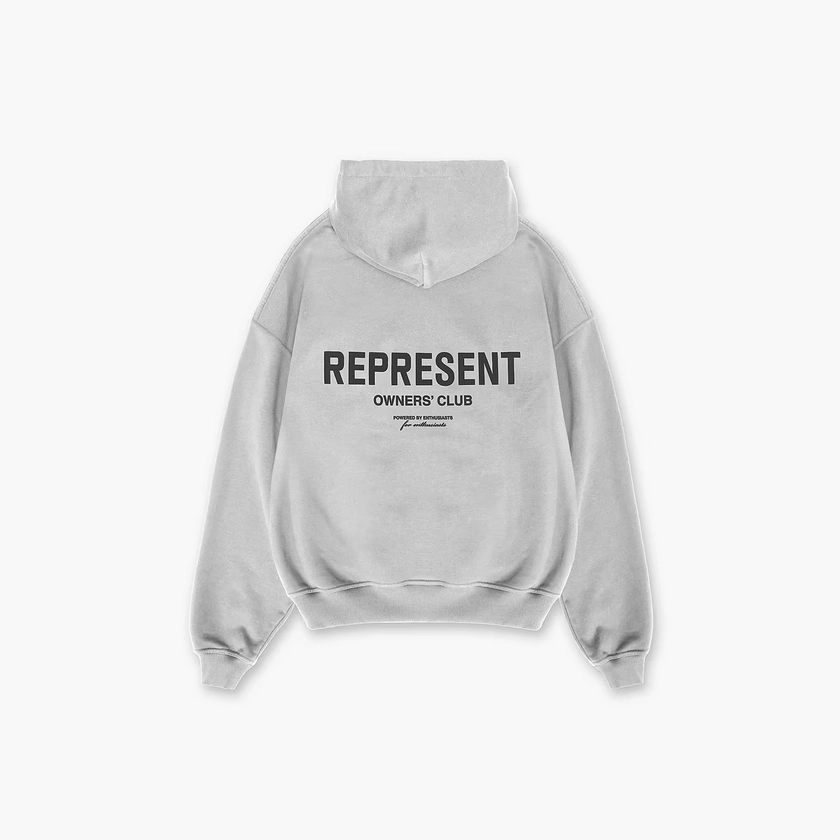 Represent Owners Club Hoodie - Ash Grey