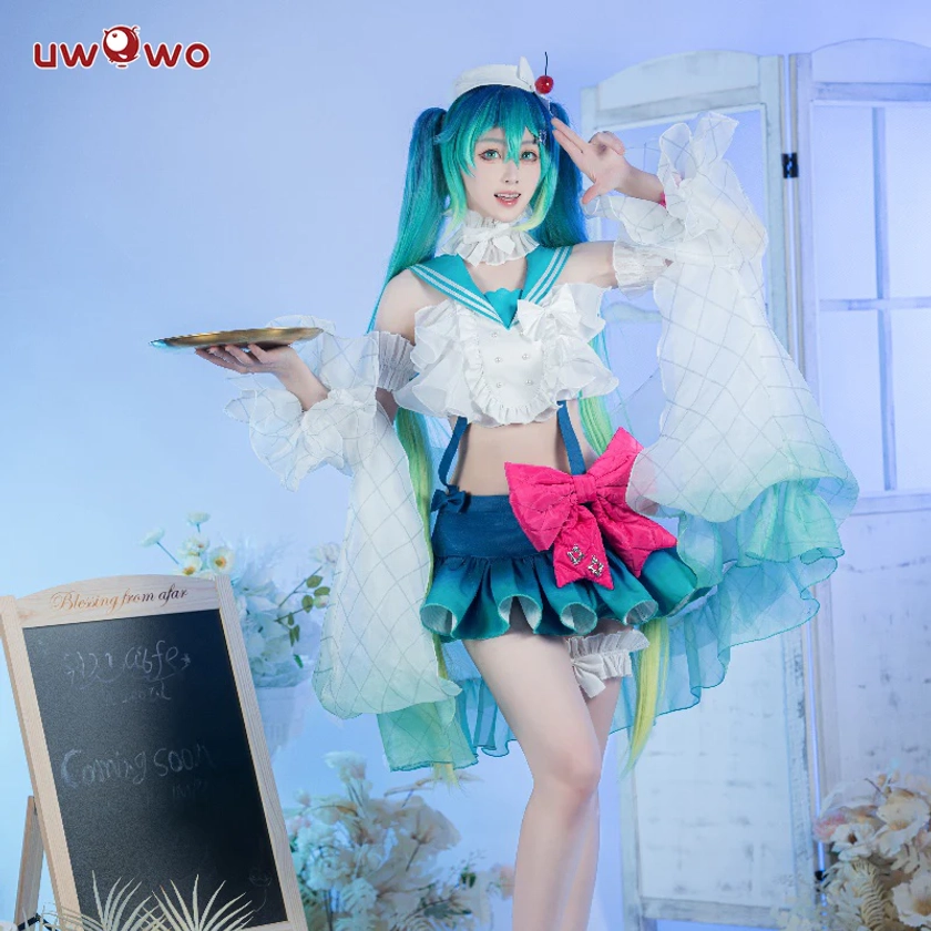 【In Stock】Uwowo V Singer Melon Soda Float Ver Cosplay Costume