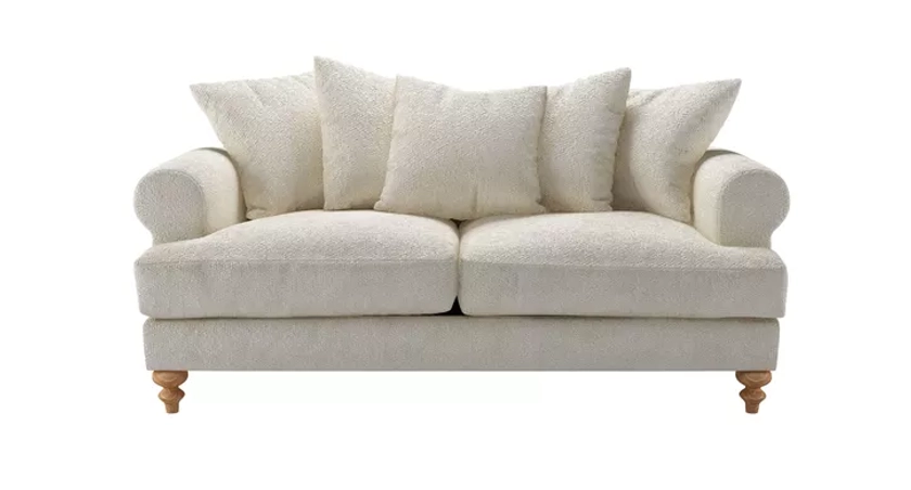 Teddy 2.5 Seat Sofa in Oyster Luxe Boucle