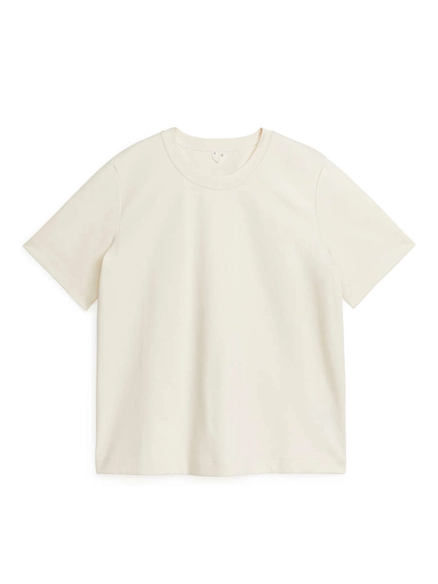 Heavyweight T-Shirt - White - ARKET GB