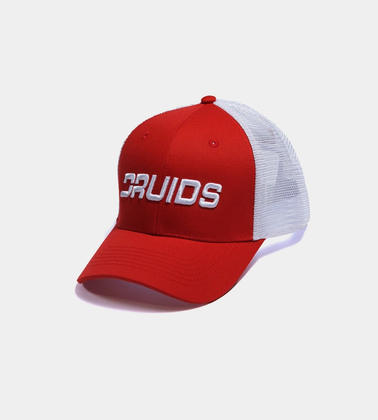 Players Cap In Red/White | Protection From Sunlight | Druids