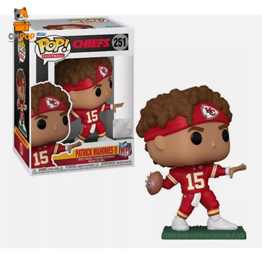 Patrick Mahomes II (2023) - #251 - Funko Pop! - NFL - Chiefs - Football