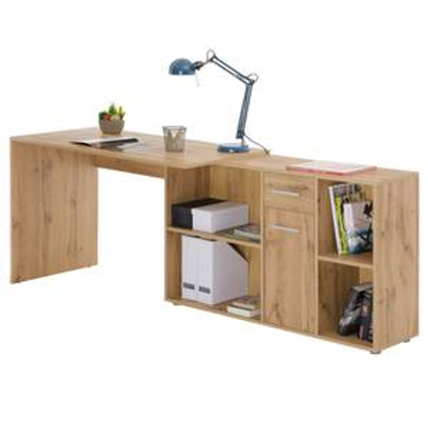 Bureau chêne sauvage CARMEN | Je commande ! | home24