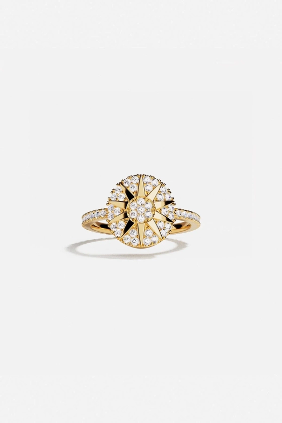 Soleil Pavé Ring