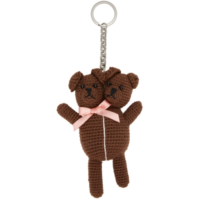 Marc Jacobs Brown Heaven By Marc Jacobs Vest Teddy Keychain Marc Jacobs
