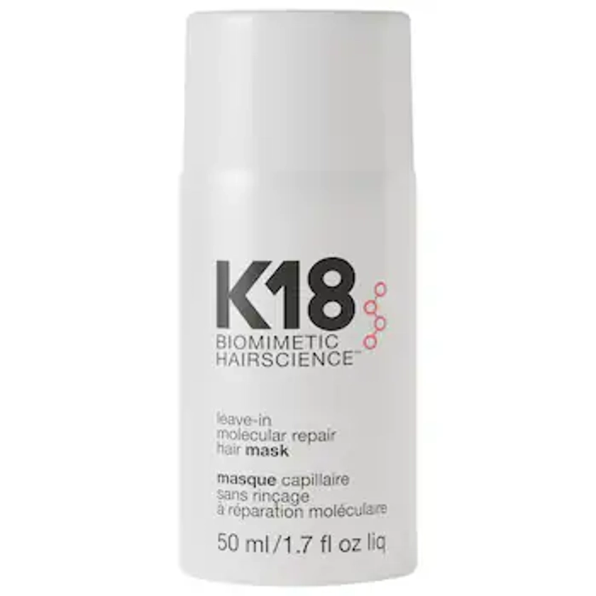 Leave-In Molecular Repair Hair Mask - K18 Biomimetic Hairscience | Sephora
