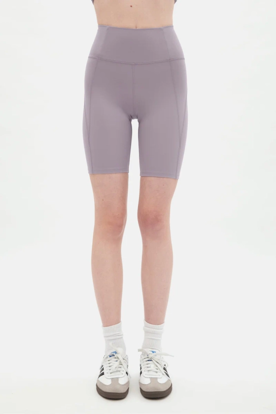 Macaron High-Rise Bike Short — Girlfriend Collective