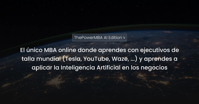 MBA Online con Inteligencia Artificial