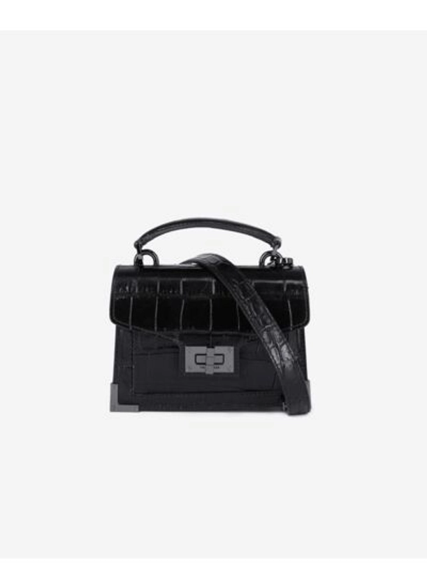 Sac Emily Nano En Croco - the kooples