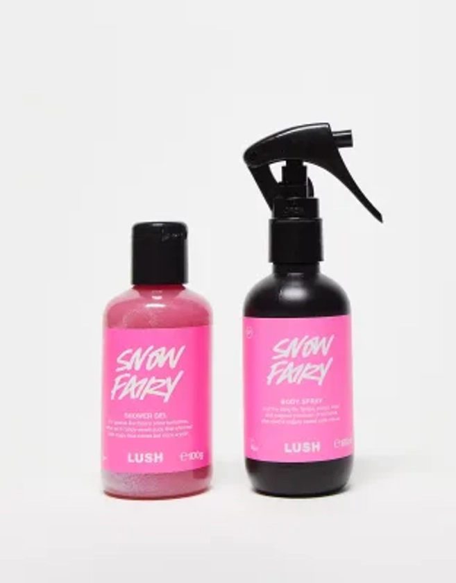 LUSH Snow Fairy Shower and Body Duo