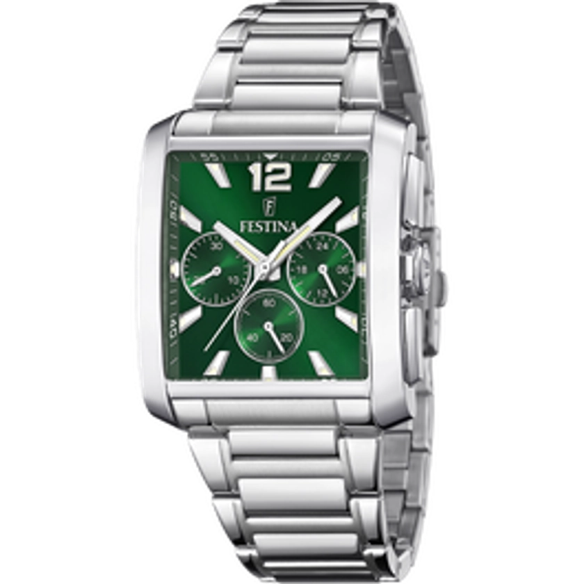 Montre quartz Homme On the square Vert