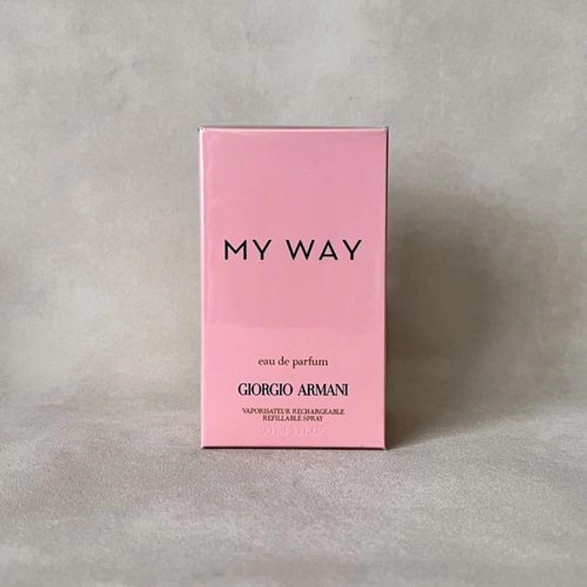 Giorgio Armani My Way 90 мл, оригинал, Франция (Армани Май Вей), цена 315 р. купить в Минске на Куфаре - Объявление №180380470