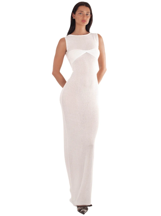 Giselle Maxi | White