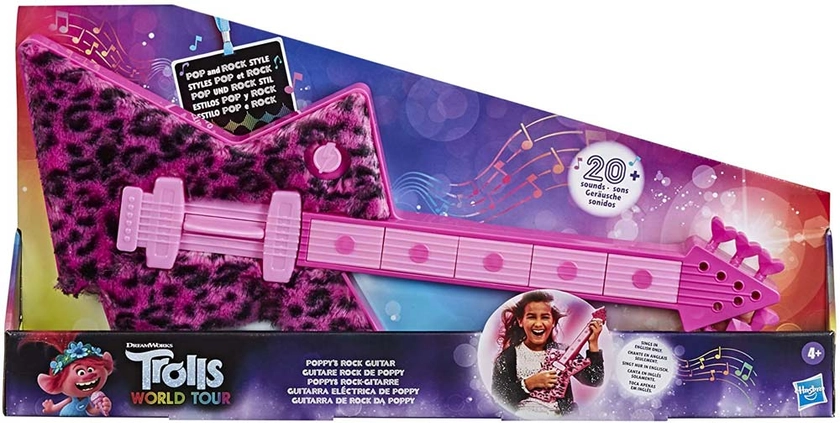 DreamWorks Trolls World Tour Poppy's Rock Guitar