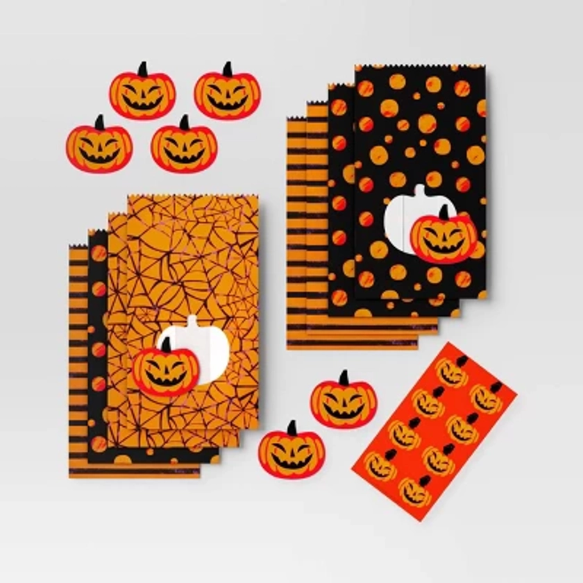 8ct Halloween Treat Bags Orange - Hyde & EEK! Boutique™