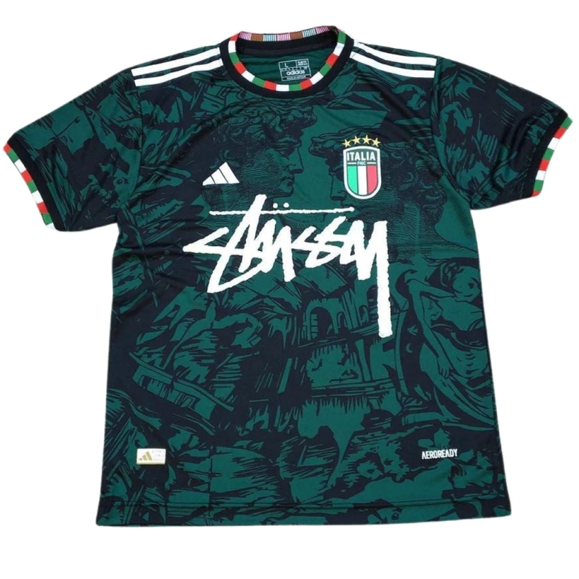 Italy X Stussy Jersey | Special Edition - S - 365djerseys