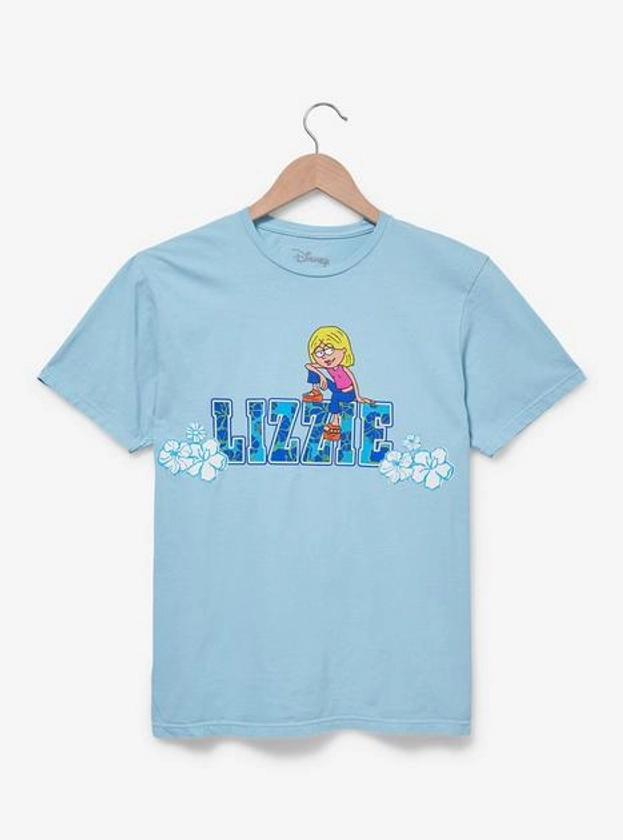Disney Lizzie McGuire Floral Portrait Women's T-Shirt - BoxLunch Exclusive | BoxLunch