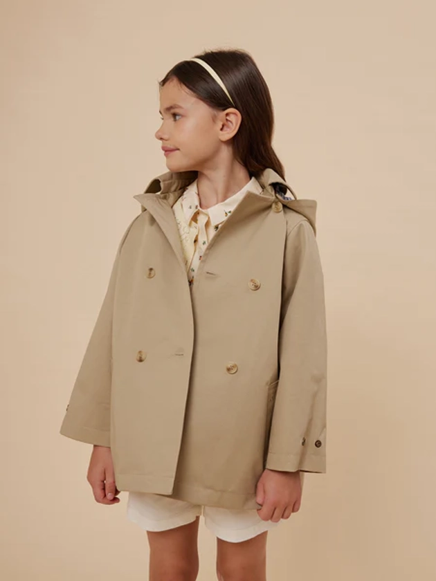 Trench Florie beige