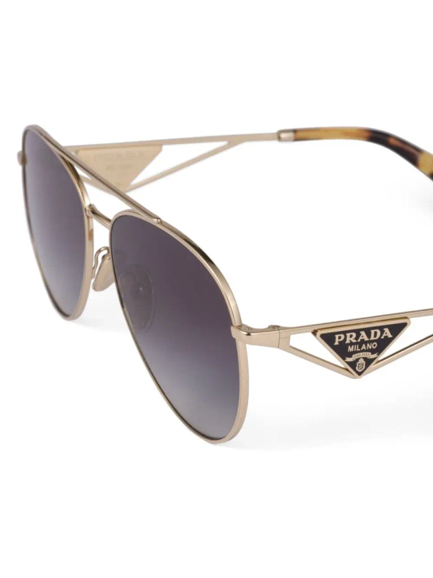 Prada Eyewear Symbole pilot-frame Sunglasses - Farfetch