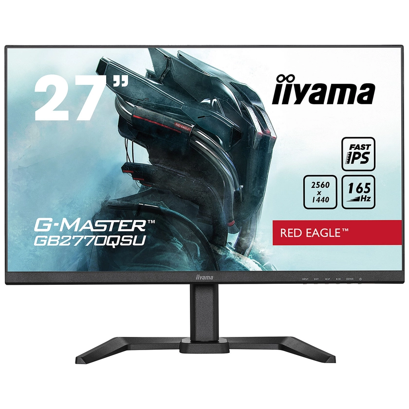 iiyama 27" LED - G-Master GB2770QSU-B5 Red Eagle - Ecran PC - LDLC