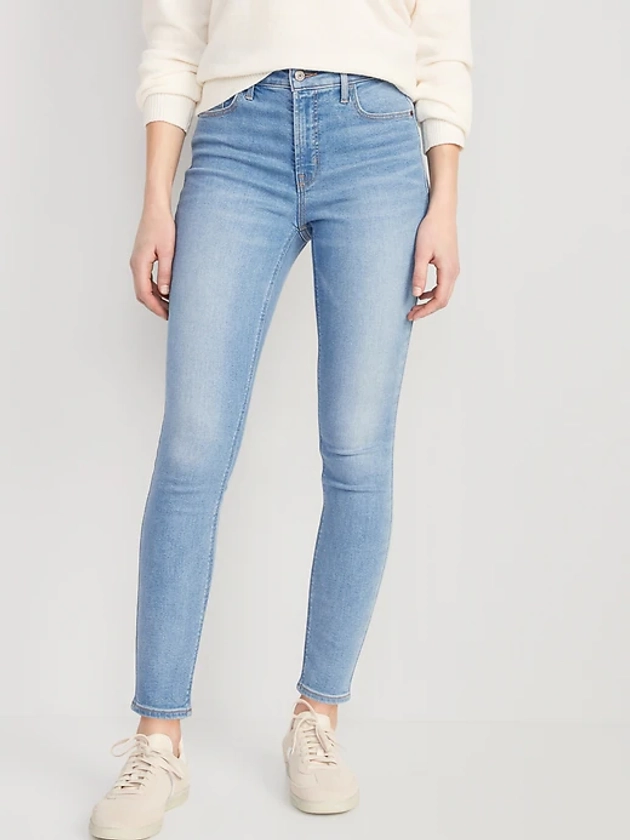 High-Waisted Rockstar Super-Skinny Jeans