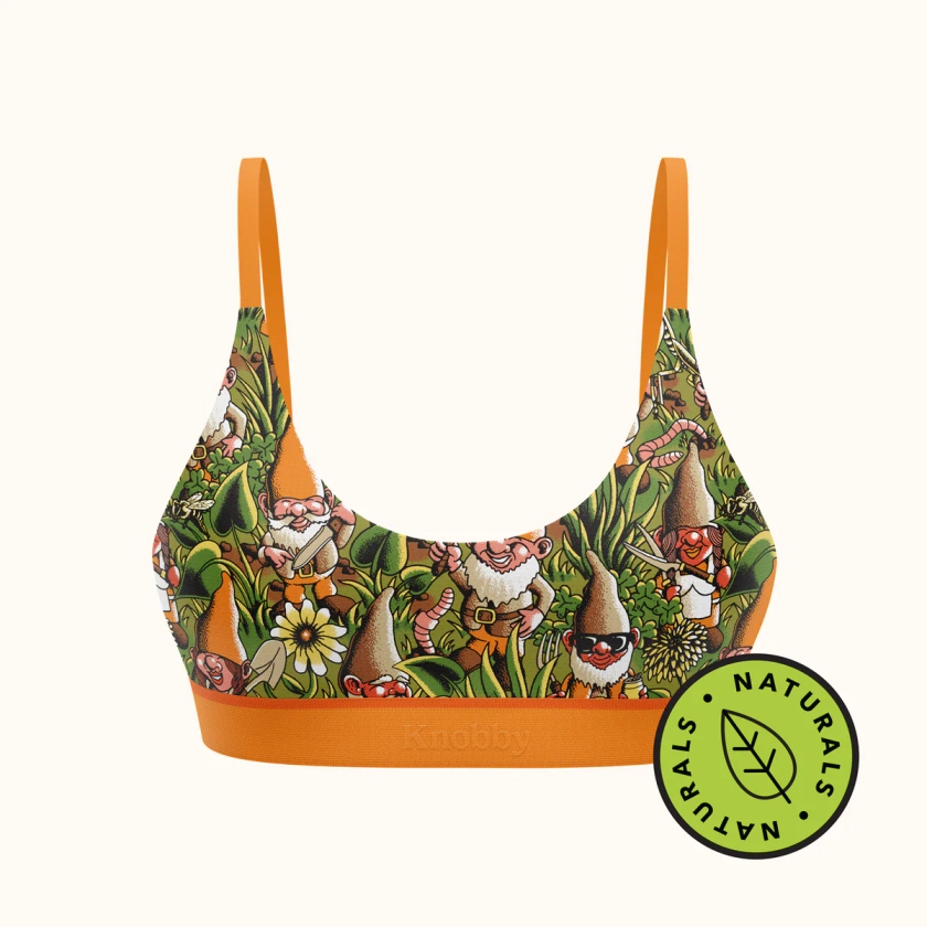 Women's Bralette - Naturals / Gnomeo Gnomeo