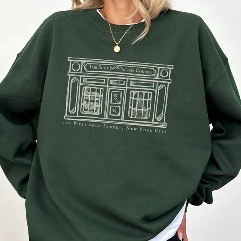 You've Got Mail Crewneck Sweatshirt The Shop Around The Corner 90's Movie Merch OVersized Sweatshirt Book Lovers Gift NYC152 Shopgirl