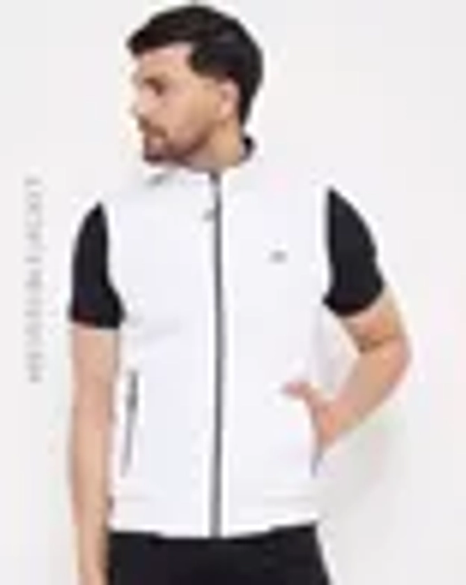 Buy WHITE Jackets & Coats for Men by OKANE Online | Ajio.com