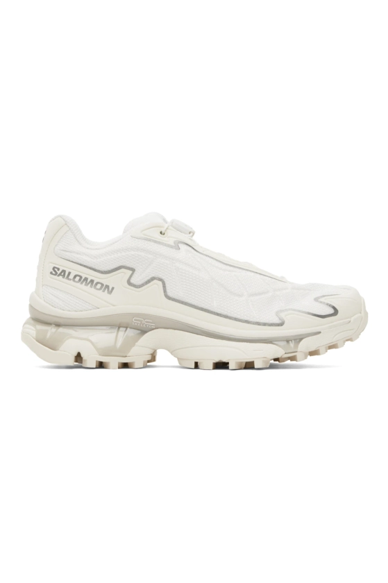 White & Silver XT-Slate Sneakers