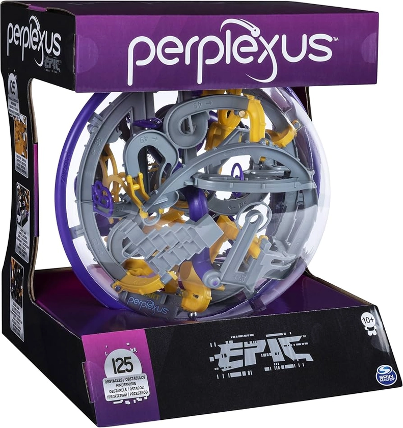 Spin Master Games Perplexus Epic Interactive Maze Game with 125 Obstacles