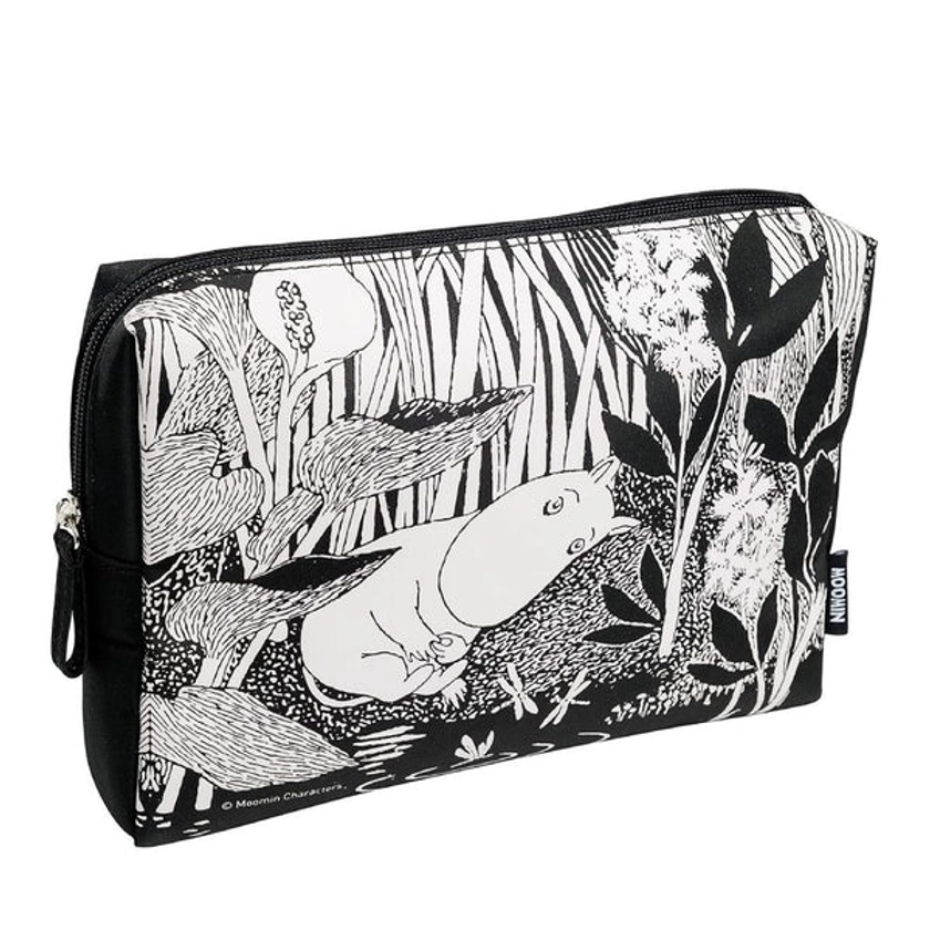 Moomin Cosmetic Bag Large Black - Cailap