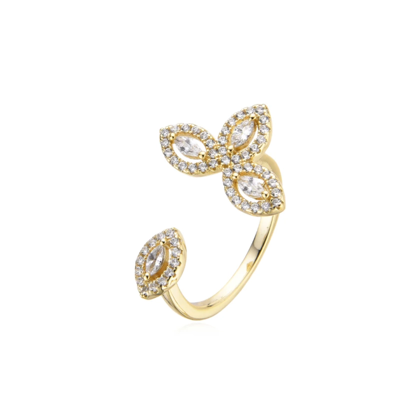 Bague Fleur de vie - DORÉ