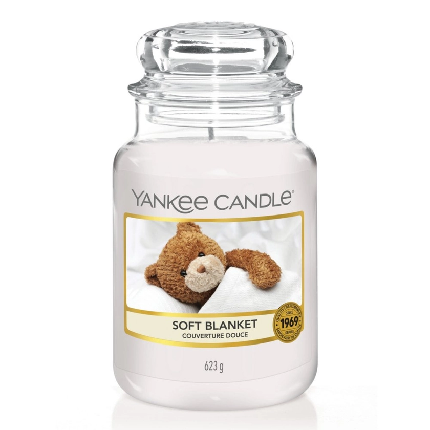 Couverture douce Grande bougie jarre Originale - Bougies Originales | Yankee Candle