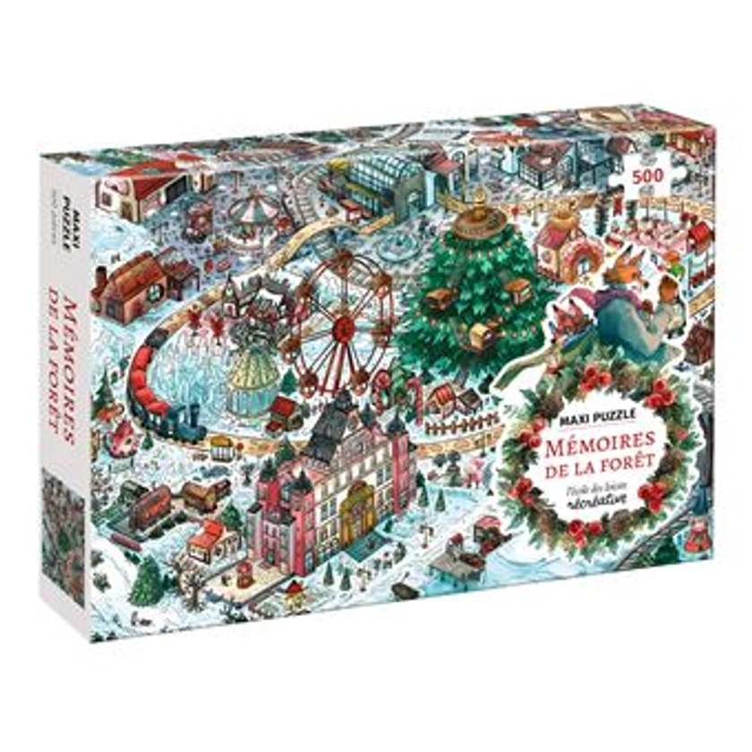 Puzzle collector Mémoires de la forêt (Hiver 500 pièces)