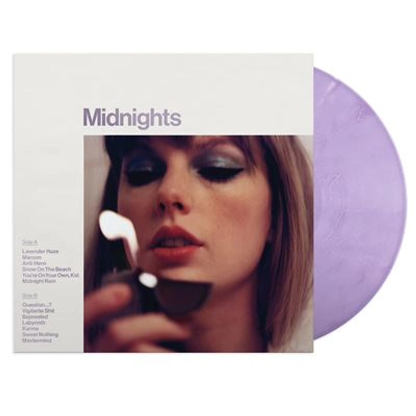 Midnights Exclusivité Fnac Vinyle Couleur Lavande Marbrée