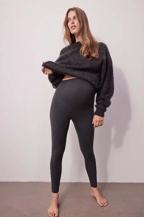 MAMA 2-pack jersey leggings