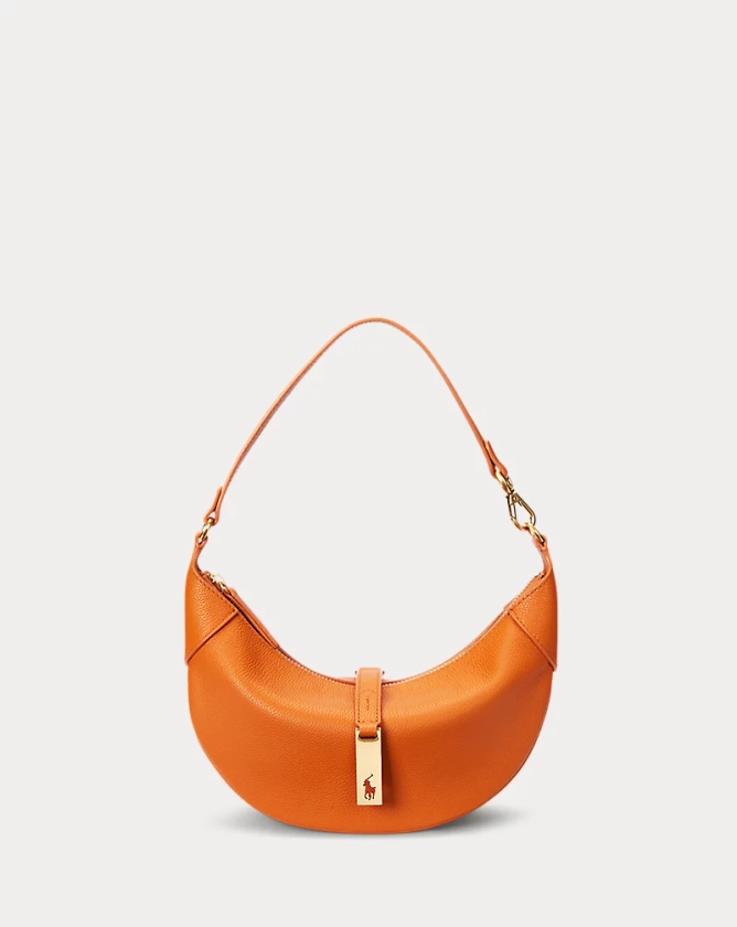 Polo ID Leather Mini Shoulder Bag for Women | Ralph Lauren® UK