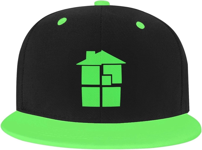 Homestucks Adult Flat Brim Color Hip hop hat Dad hat for Men and Women