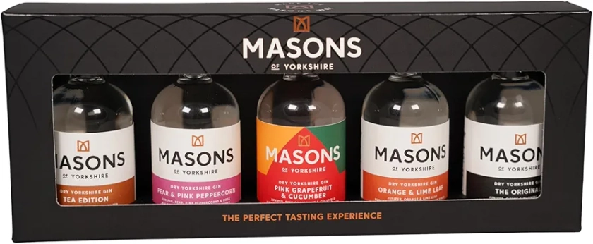 Masons Tasting Gin Gift Set 5 x 5cl
