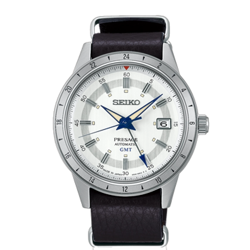 Seiko Presage Style 60s Laurel GMT 110th Anniversary Limited Edition Watch | 40.8mm | Automatic