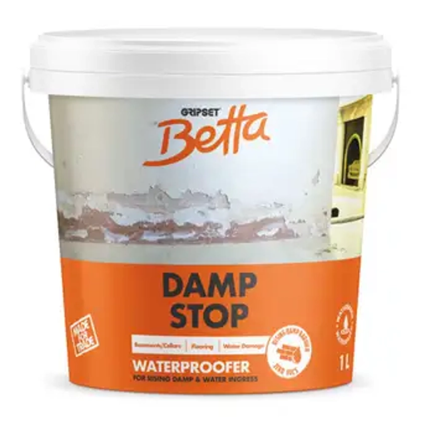 Gripset Betta Damp Stop Waterproofing Primer 1L