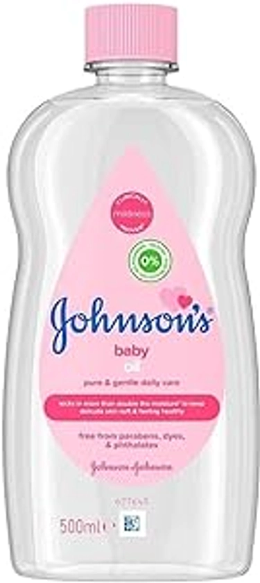 Johnson's Baby Baby Oil, Pink, 500 ml (Pack of 1) : Amazon.co.uk: Baby Products