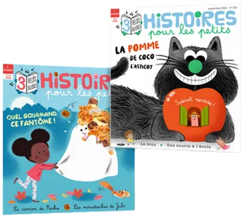 Magazine Histoires pour les petits, histoires du soir de 2 à 6 ans